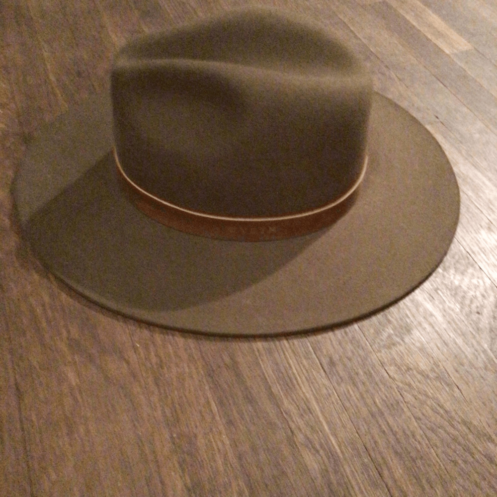 NEW!Wyeth Rustic green Rancher hat - Picture 2 of 7